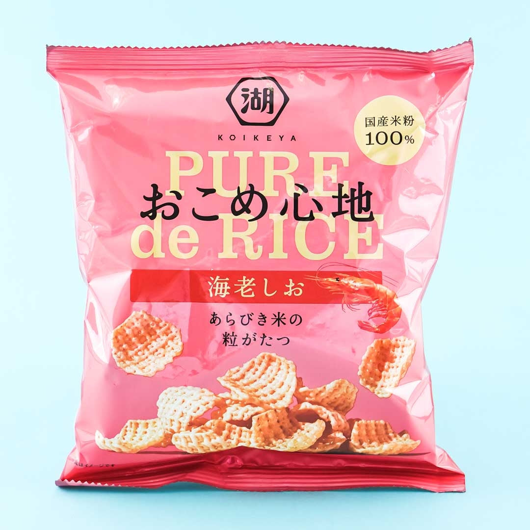 Koikeya Pure De Rice Snacks – Shrimp Salt