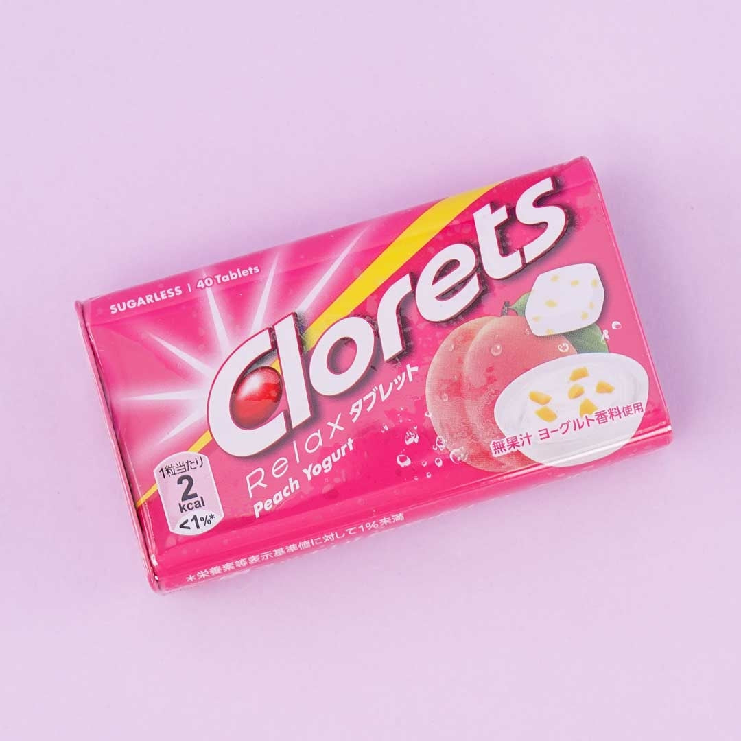 Clorets Relax Tablet Mints – Peach Yogurt