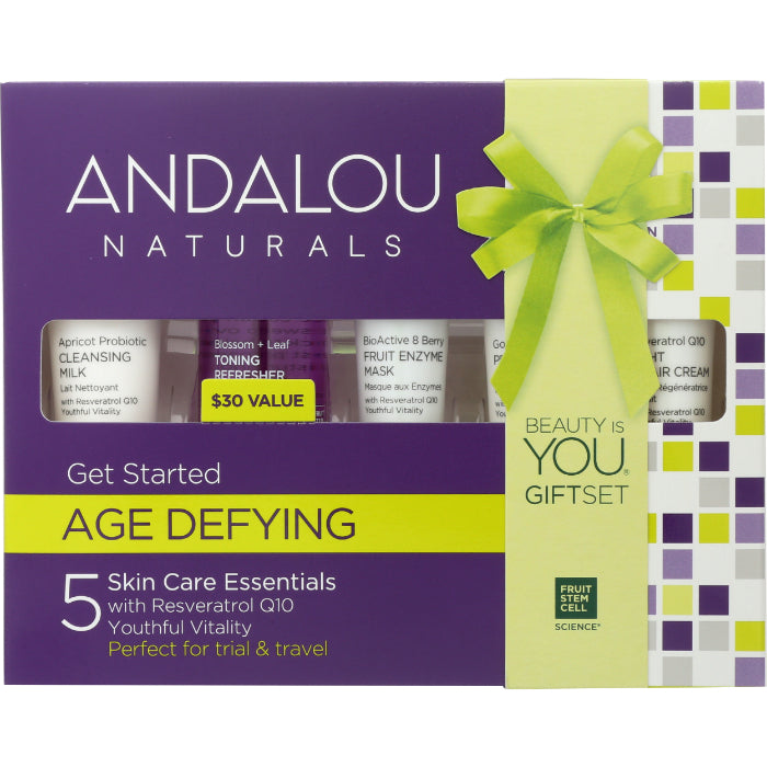 Andalou Naturals – Kit Age Defying Get Started, 5 Pc