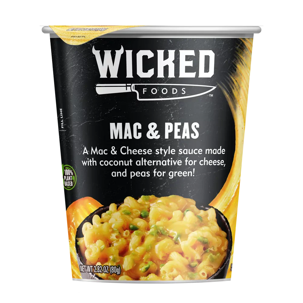 Wicked Entree Mac And Peas 2.82 Oz – (Pack of 6)