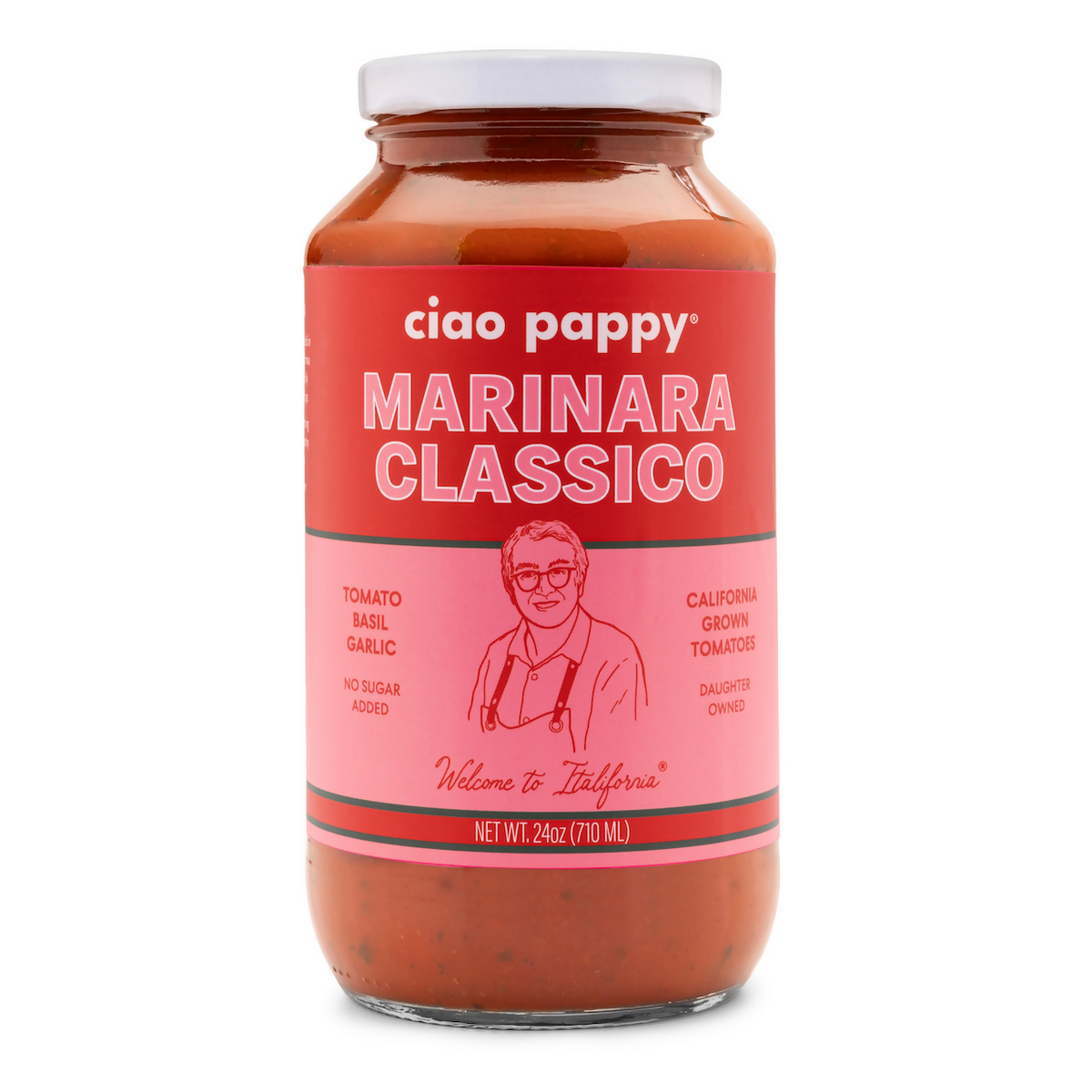 Ciao Pappy Marinara Classico bottle – 12 bottles case