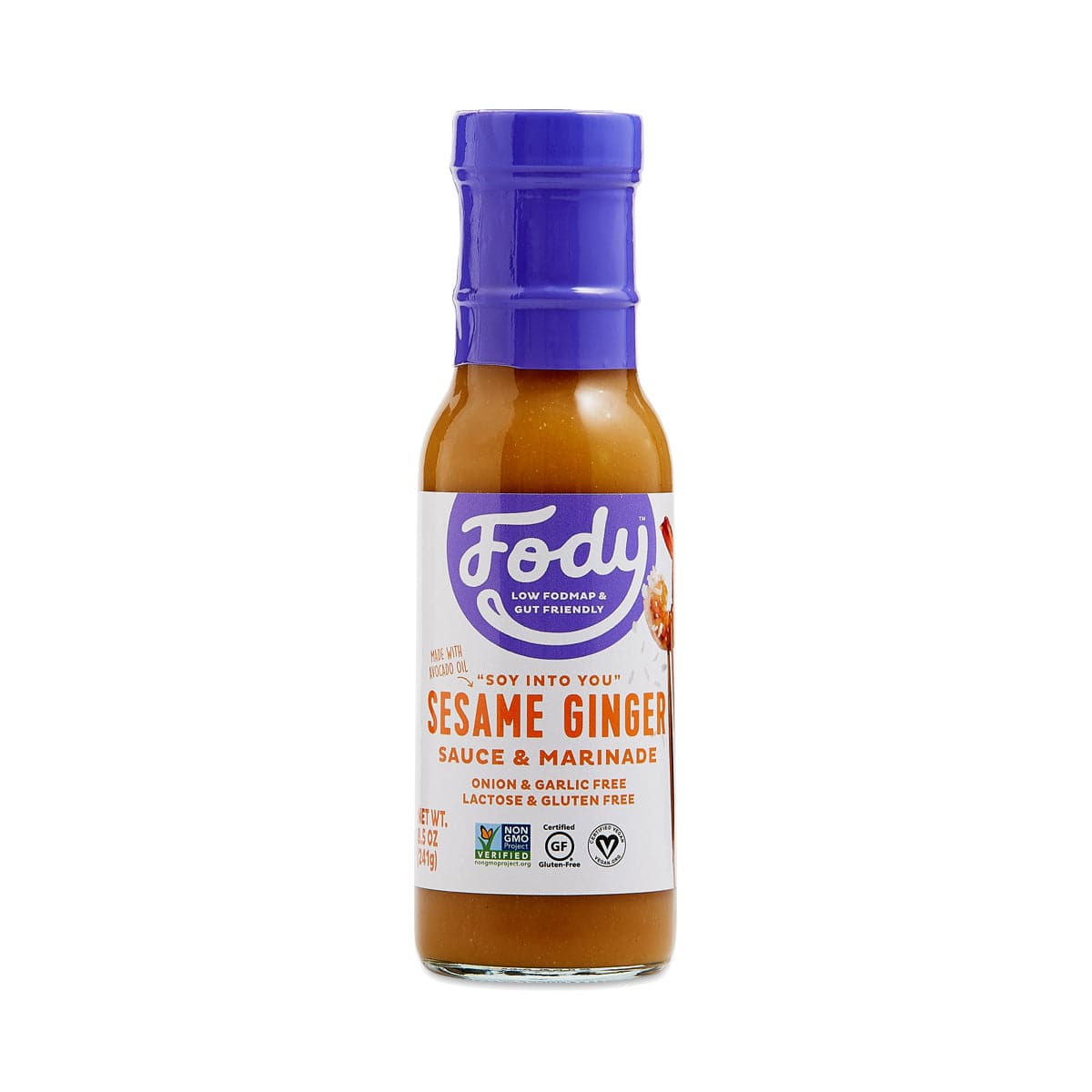 Fody Food Co – Sesame Ginger Sauce & Marinade 8.5oz | Pack of 6