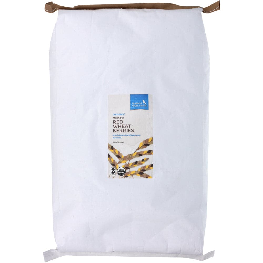 Bluebird – Grain Farm Organic Methow Red Wheat Berries, 25 lb