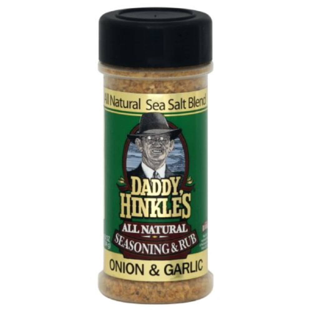 Daddy Hinkle’S – Rub & Seasoning Onion & Garlic, 4.3 Oz