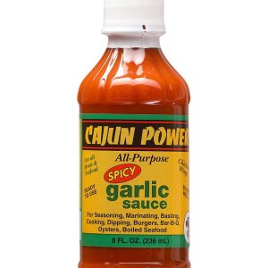 Hot Sauce Cajun Power Spicy Garlic Sauce 8 oz Louisiana Heat 5