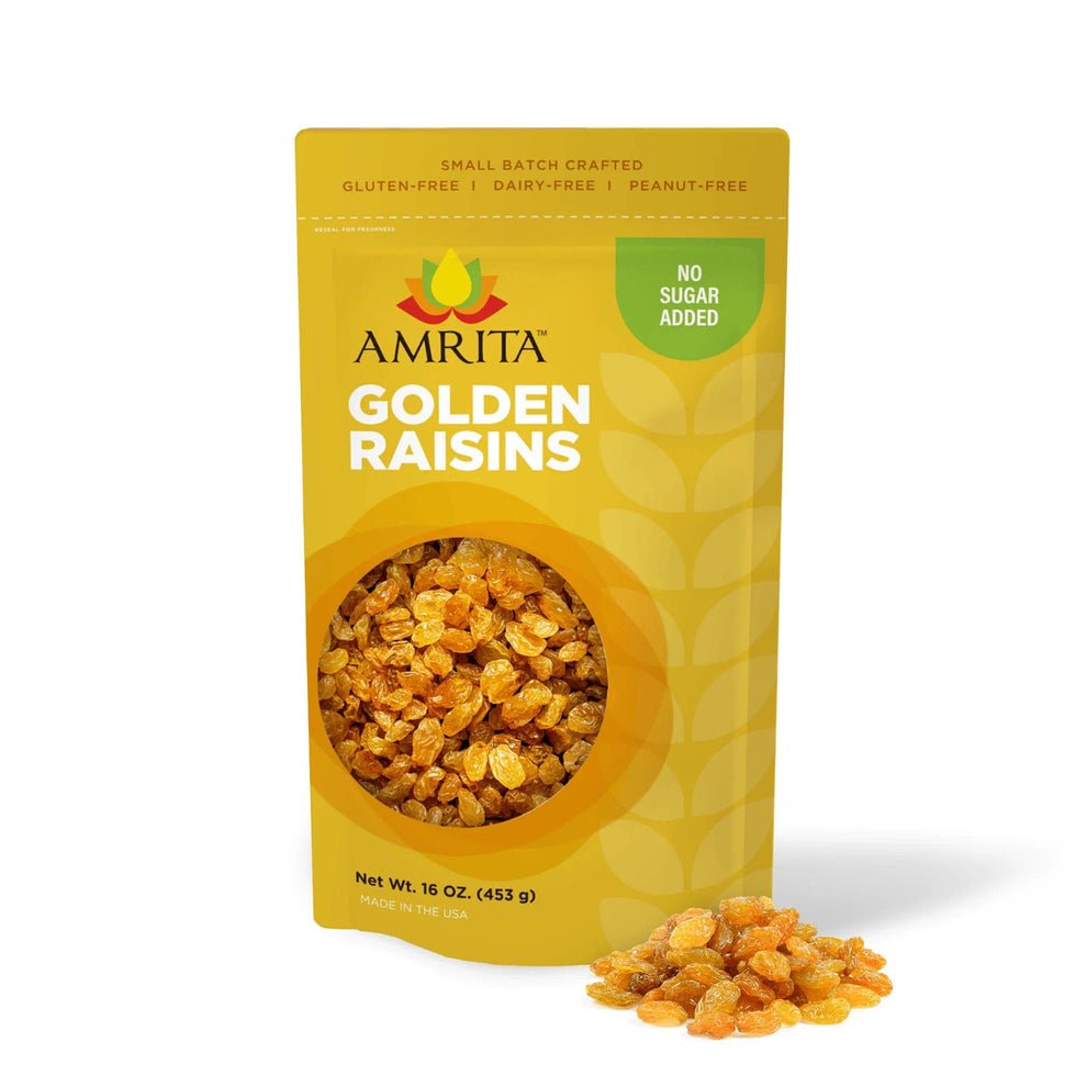 Amrita Bars Golden Raisins – 10 x 1 LB Bags