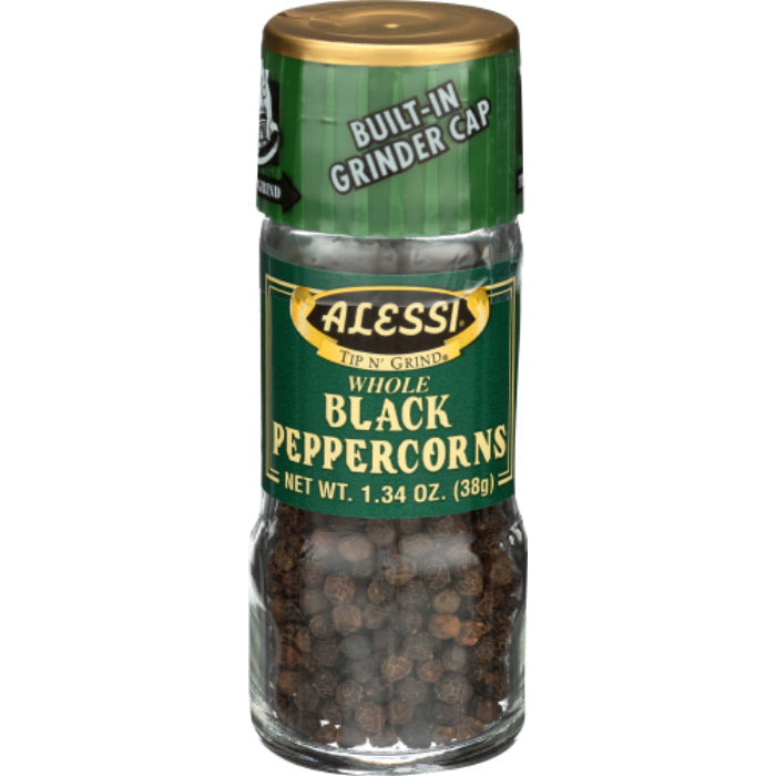 Alessi – Black Peppercorn Whole Grinder, 1.34 Oz – Pack of 6