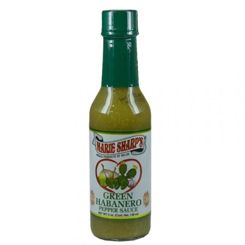 Marie Sharp’s Hot Green Habanero Pepper Sauce
