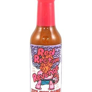 Red Rectum Revenge Hot Sauce, 5oz.