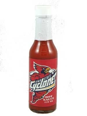 Collegiate Hot Sauce – Iowa State Cyclones, 5oz.
