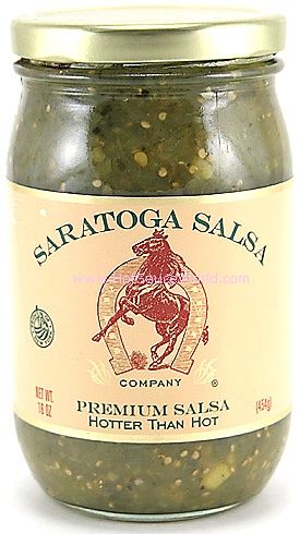 Saratoga Premium Salsa Hotter Than Hot, 12oz.
