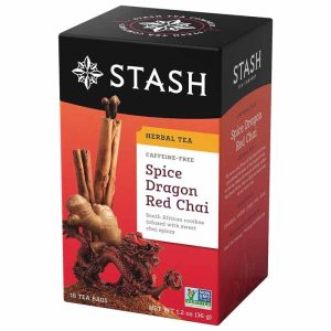 Stash – Decaf Chai Red Spice Tea, 18 Bags | Pack of 6