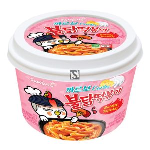 Buldak Carbonara Spicy Chicken Topokki