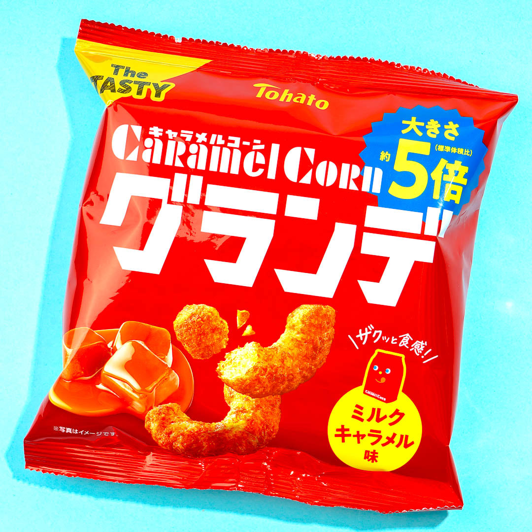 Tohato Caramel Corn Grande – Milk Caramel
