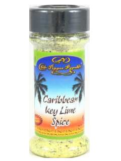 Chile Pepper Republic Caribbean Key Lime Spice, 5oz.