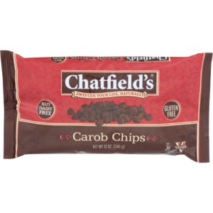 Chatfields – Carob Chips Nut Dairy Free, 12 Oz