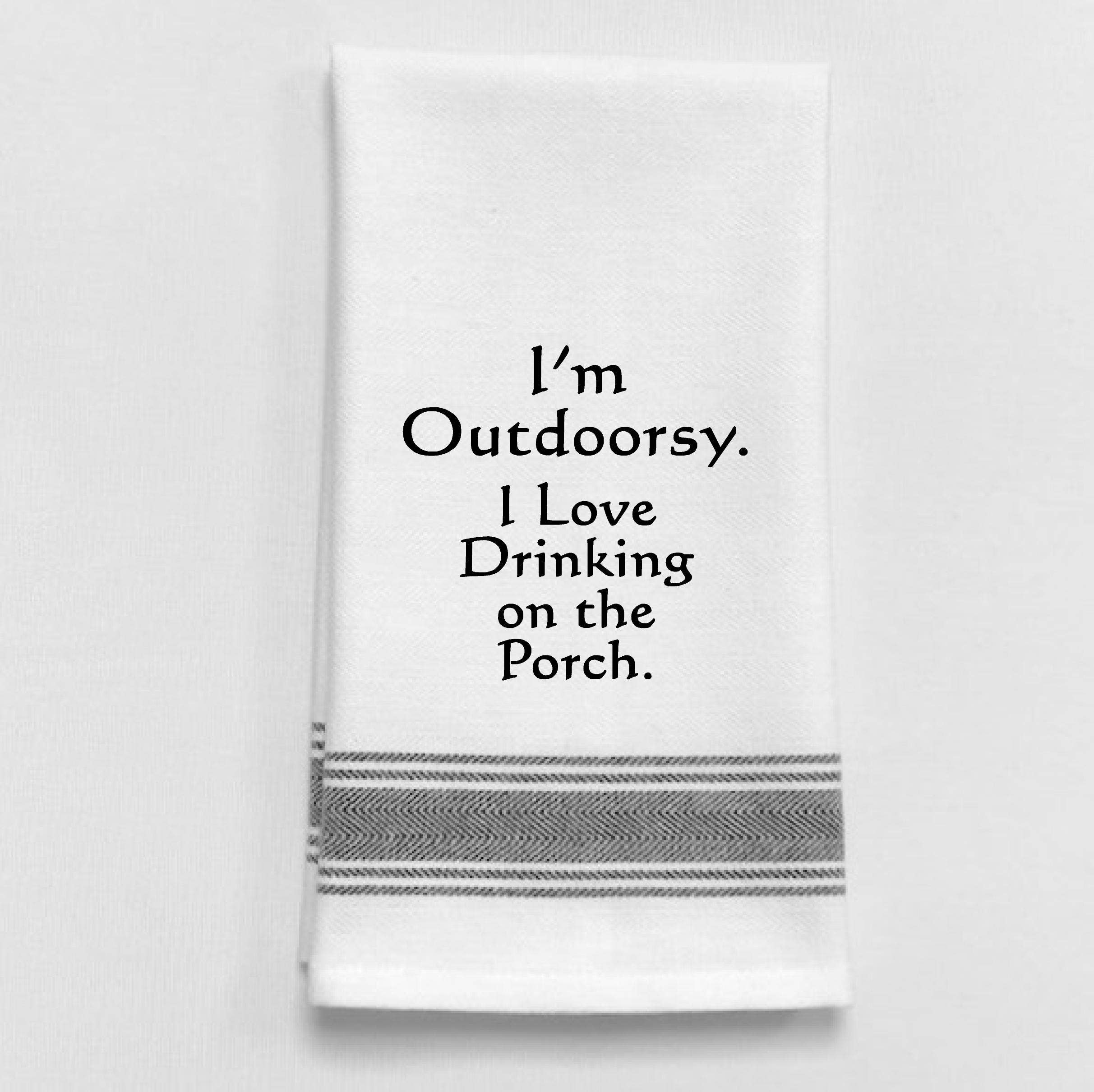 Wild Hare Designs – IM OUTDOORSY I LOVE DRINKING