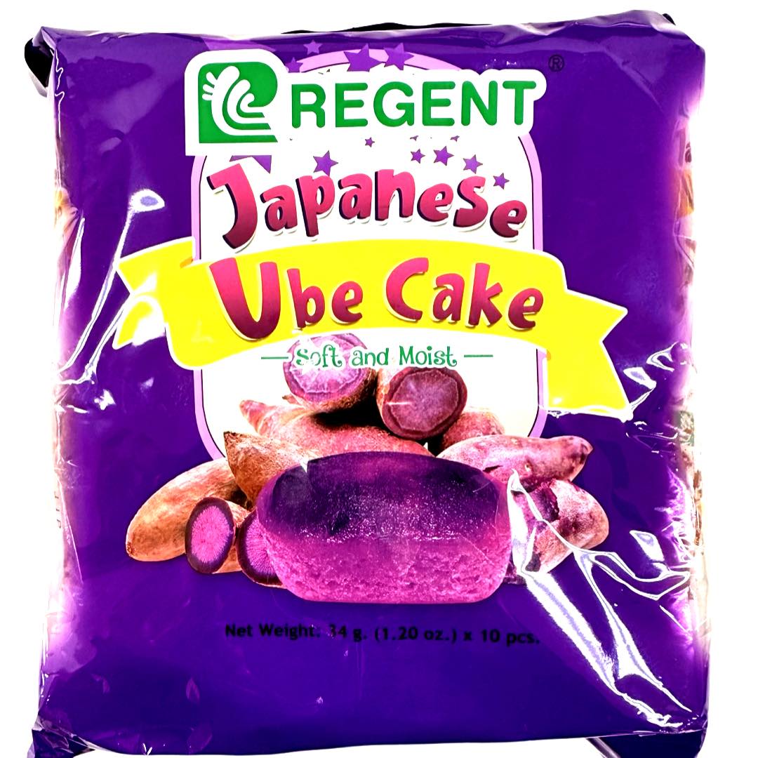 Regent – Japanese UBE Cake – 10 Pieces – 340 G