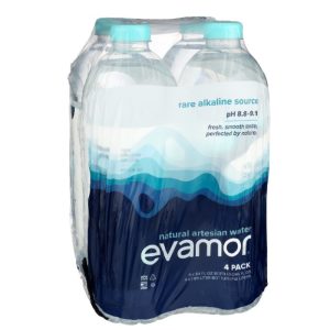 Evamor – Artesian Water, 256 fl oz (4-Pack) | Pack of 2
