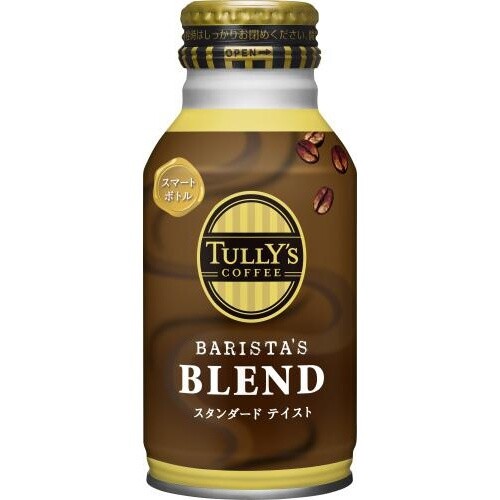 Tullys’ Barista’s Blend, Standard Taste, Canned Coffee, 220ml in Alu Can x 24 cans