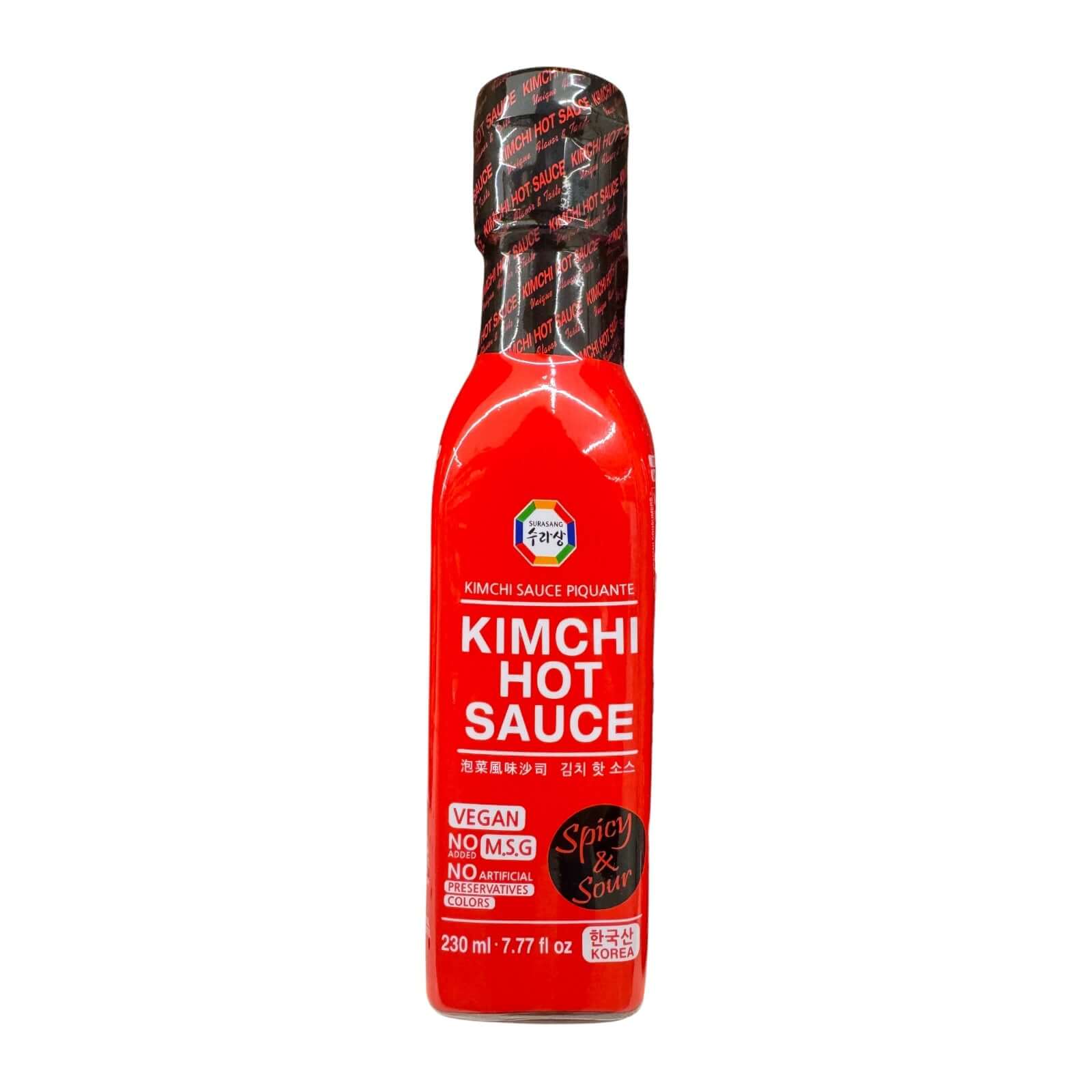 Surasang Kimchi Hot Sauce – Spicy & Sour 7.77 oz