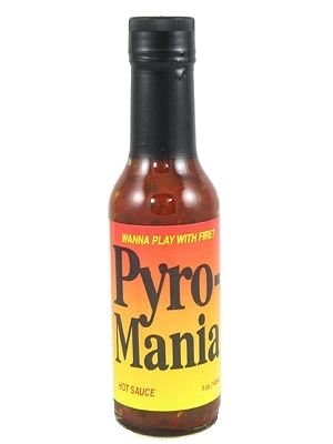 Pyro-Mania Hot Sauce, 5oz.
