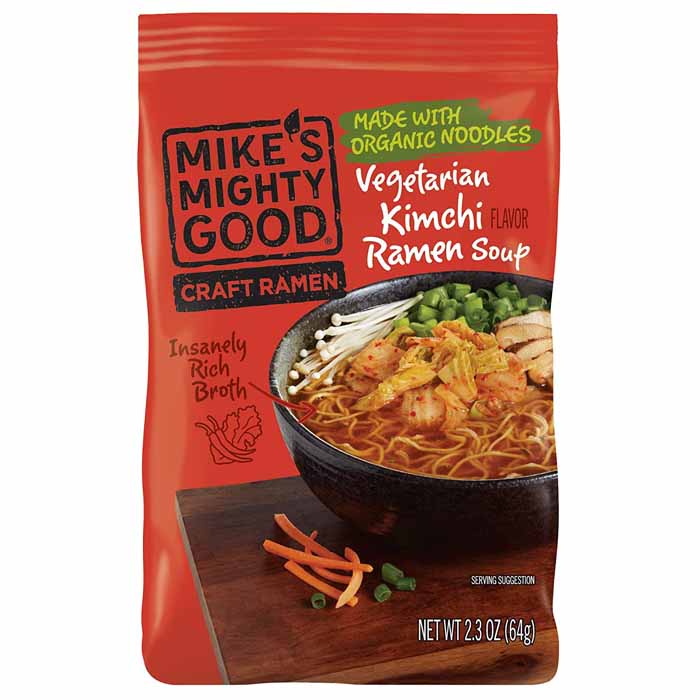 Mike’s Mighty Good – Craft Ramen Vegetarian Kimchi Soup, 2.3oz