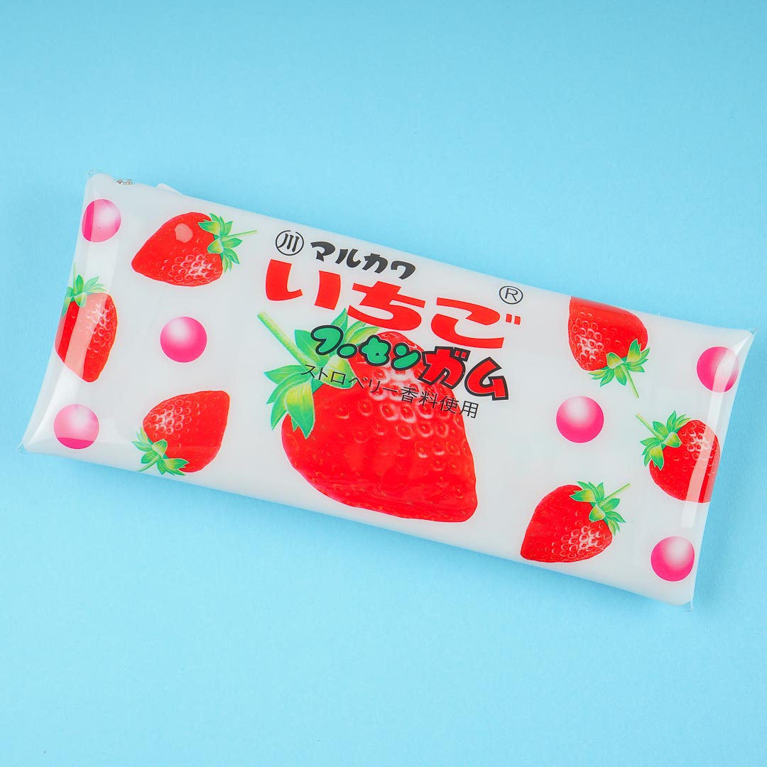 Marukawa Bubble Gum Hair Band With Case – Strawberry