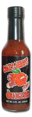 Crazy Jerry’s Orange Rush Hot Sauce