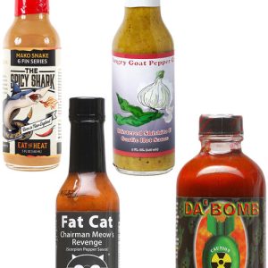 Hot Ones Seasons 21, 22 and 24 Hot Sauces Bundle, 1/4oz, 3/5oz.