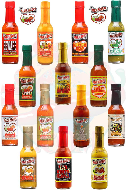 Marie Sharp’s Complete Hot Sauce Gift Set, 14/5oz.