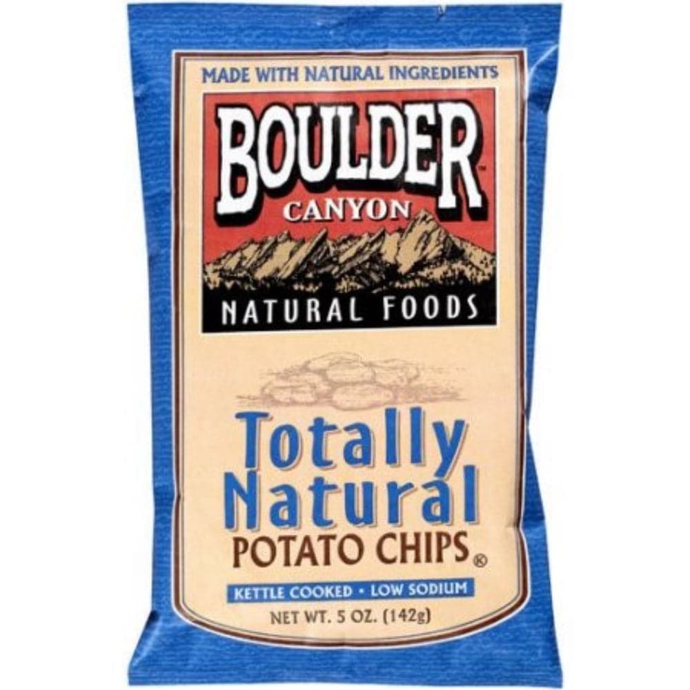 Boulder Canyon – Kettle Cooked Potato Chips Totally Natural, 5 oz