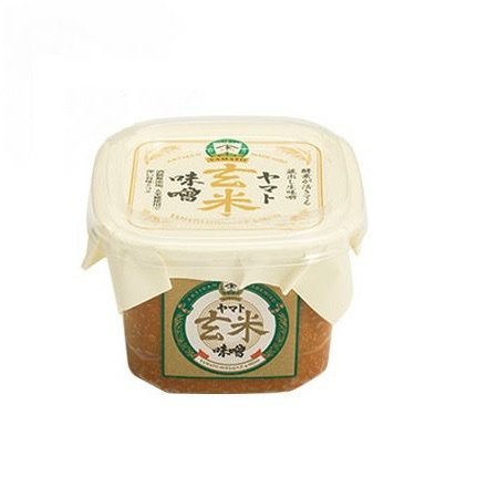 Yamato Genmai Miso Naturally Brewed Brown Rice Miso Paste 400g
