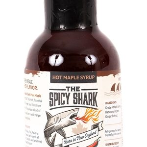 Spicy Shark Hot Maple Syrup, 8oz.