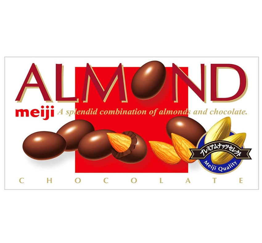Meiji Almond Chocolate 79g – Tokyo Snack Land