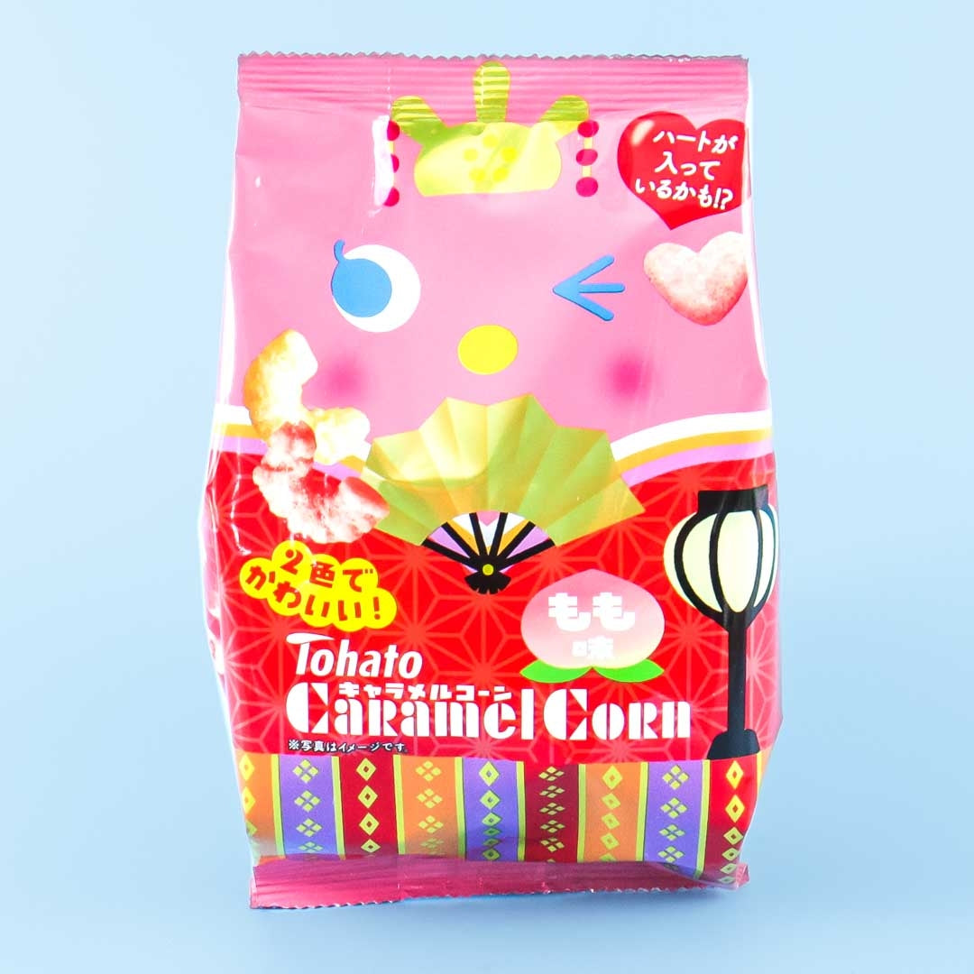 Tohato Hinamatsuri Caramel Corn – Peach