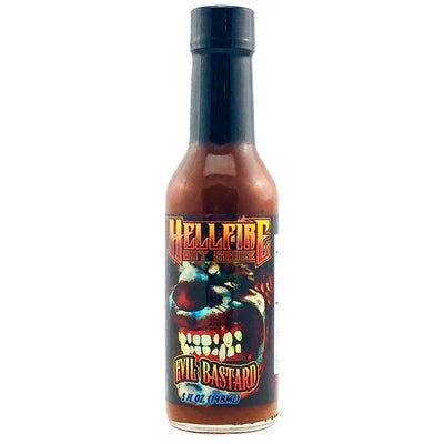 Hot Sauce Hellfire Evil Bastard 5 oz Heat 7