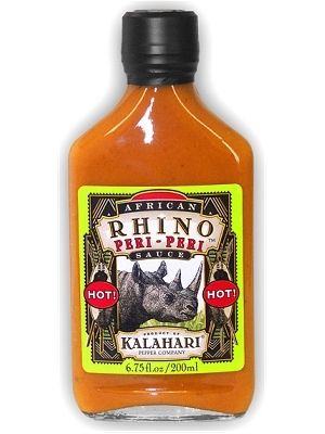 African Rhino Peri-Peri Hot Sauce, 6.75oz.