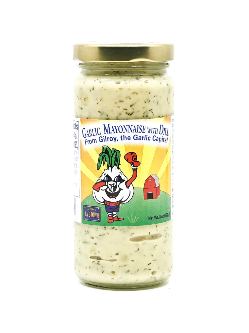 Garlic Mayonnaise with Dill Garlic Dude by The Garlic Shoppe 8