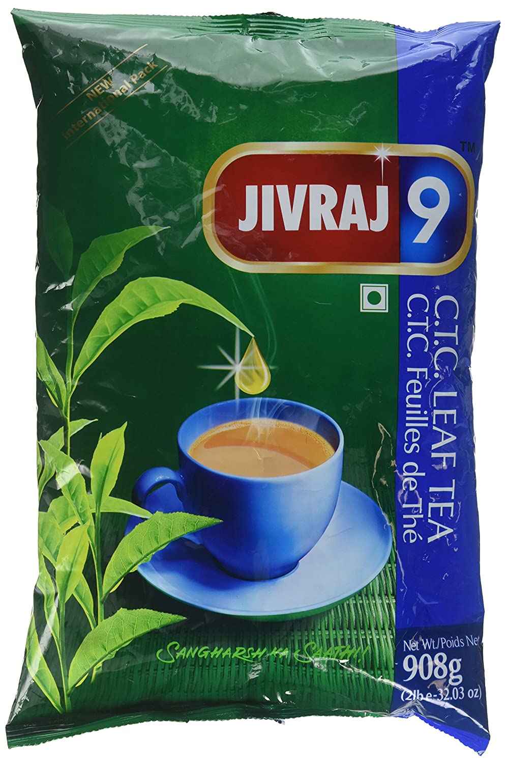 Jivraj 9 C.T.C. Leaf Tea – 908g., 2lb