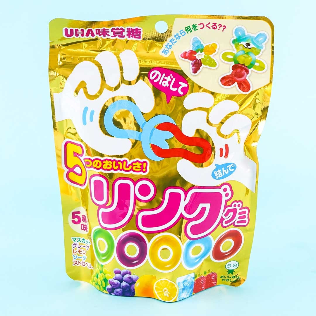 UHA Mikakuto Ring Gummy Candy – Assorted Flavors