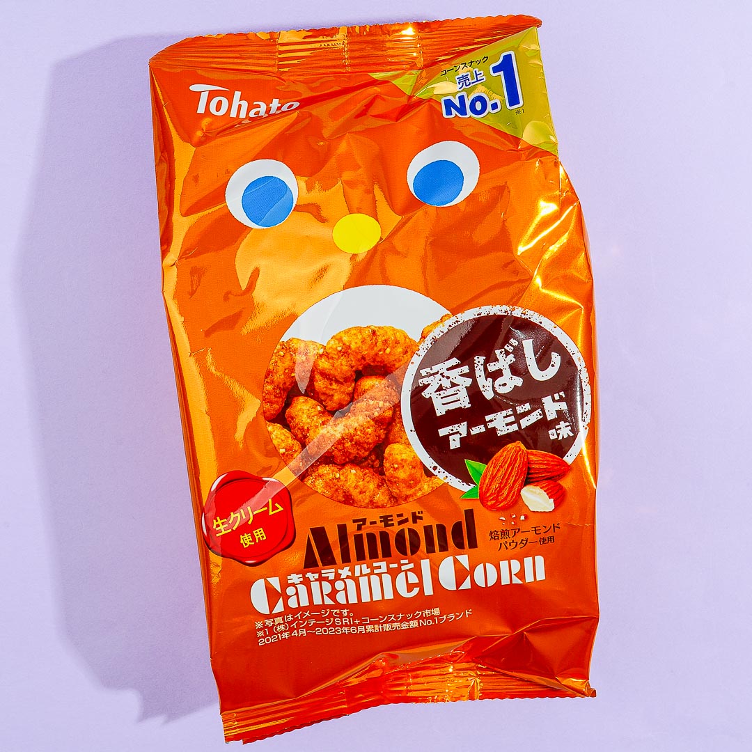 Tohato Caramel Corn – Roasted Almond