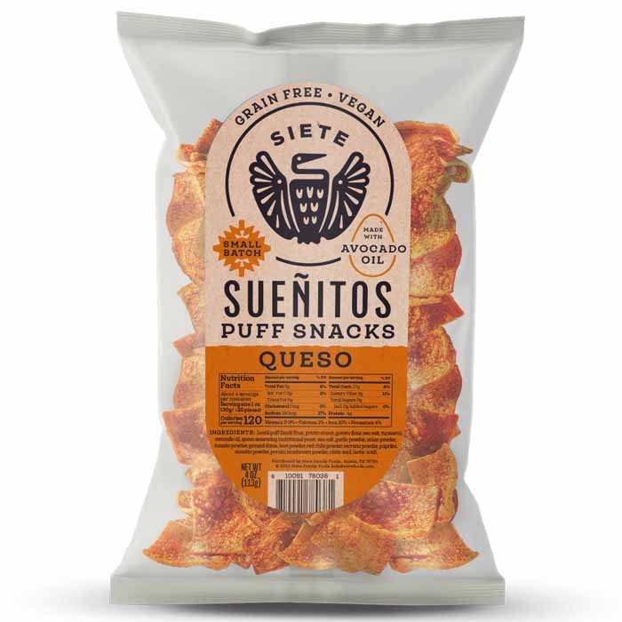 Siete – Puffs, 4oz | Multiple Flavors