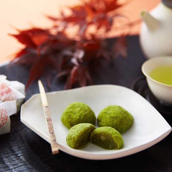 Itokyuemon, Matcha Green Tea, “Ujikomochi”, 10pcs in 1 box, For Gift