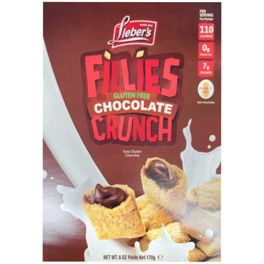 Lieber’s Passover Chocolate Crunch Cereal, Gluten Free, 6 oz