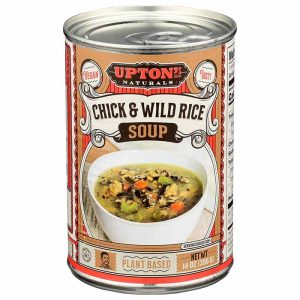 Upton’s Naturals – Chick & Wild Rice Soup, 14oz
