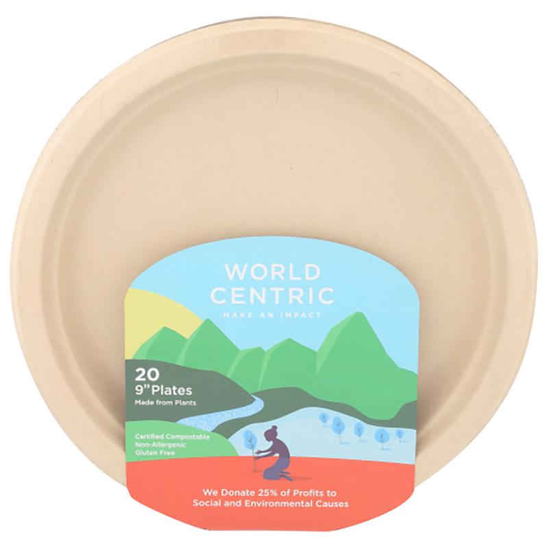 World Centric – Fiber Plate, 9 Inches