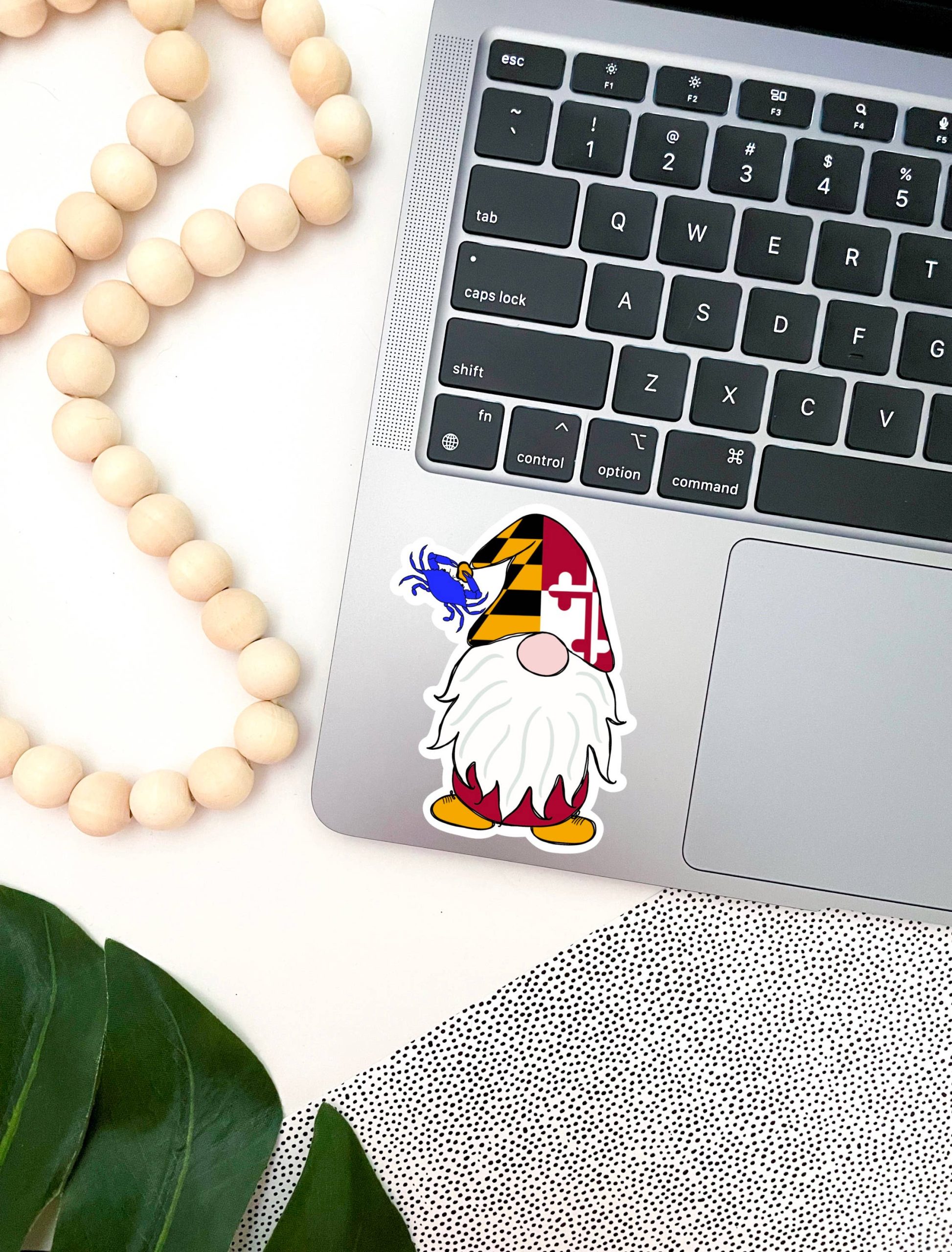 Jami Creates – Maryland Garden Gnome Sticker 3”