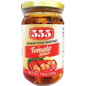 555 – Spanish Style Sardines in Tomato Sauce – 220 G