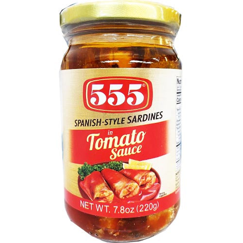 555 – Spanish Style Sardines in Tomato Sauce – 220 G